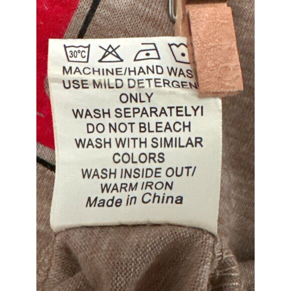 CCC Brown Sleeveless The Hell I Wont Graphic Tee Size XL - Picture 7 of 8